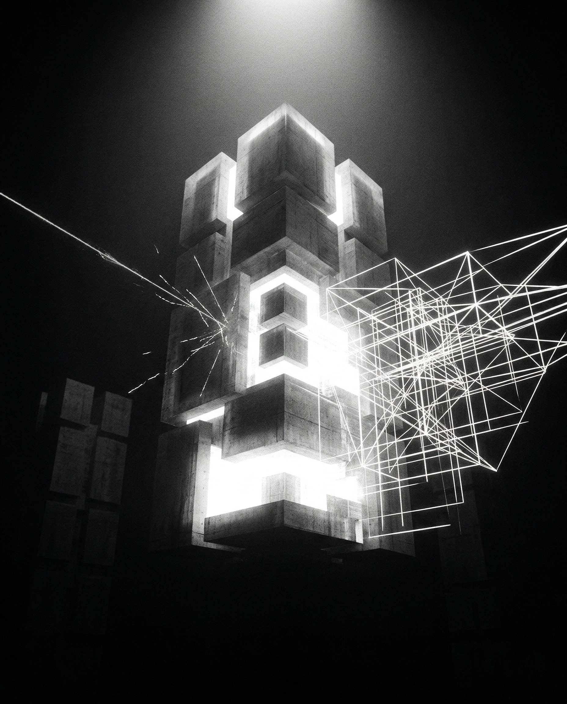 The Translucent Twin Block