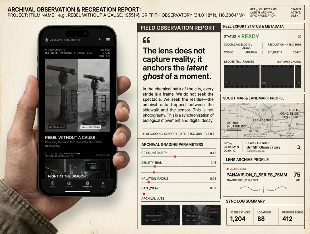 Walk-a-Film - Augmented Reality & Cinematic Memory
